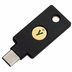 Yubico セキュリティキー YubiKey 5C NFC USB-C/FIDO2/WebAuthn/U2F/2段階認証/