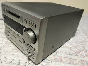 〓ONKYO FR-V3　ミニコンポ　CD再生確認　ジャンク扱い