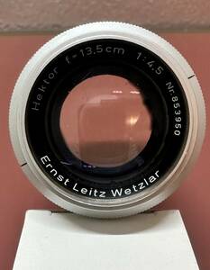 ★Leica Hektor 135mm f4.5 固定胴鏡　(Lマウント)　美品～上並品★