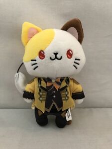 【正規品】 ツキウタ。 アイマスク付きぬいぐるみキーホルダー withCAT 師走駆　中古美品　 #d-7366