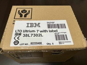 LTO Ultrium7 IBM 5本パック