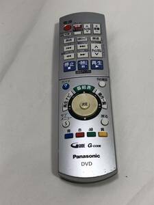 【パナソニック 純正 リモコン MU02】動作保証 早期発送 EUR7658YD0 HDD VHS DVDレコーダー DMR-XW41V DMR-XP21V DMR-XP11-S