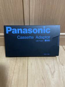 ★希少★日本製★Panasonic ★VHS-C カセットアダプター★ VW-TCA7★中古品★1円スタート★