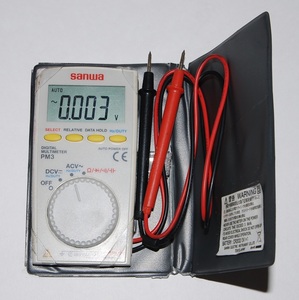 ■即決■ 三和電気計器 sanwa PM3 デジタルマルチメータ ポケットタイプ 現状品 通電確認済