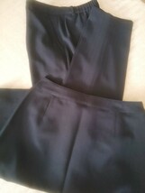 レディース スーツ パンツ スカート 3点セット ９号 紺_画像2