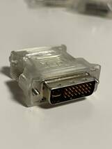 送料無料 未使用品DVI-I(Integrated, デジタルおよびアナログ兼用）⇔ VGA(D-SUB)変換アダプター12個セット_画像2