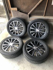 フリード　GB3 スタッドレス　4本 100 4h 205/55r16 検　フィット　bb コンパクトカー　アクア 5j 6j 7j 195/55r16 軽自動車