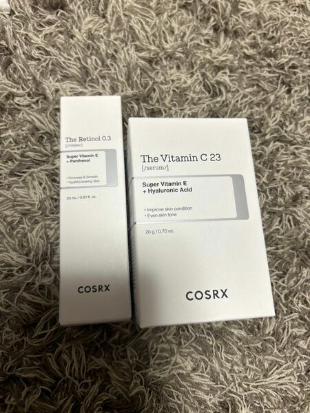 【新品未開封】COSRX RXザ・ビタミンC23セラム& RXザレチノール0.3 