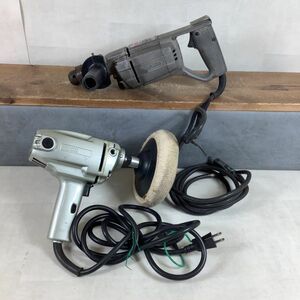 B2082【動作品】RYOBI／リョービ. サンダー ポリッシャー. PE-2000 ■マキタ. 16mm. 電動ドリル. モデル：8416. 2点 まとめ