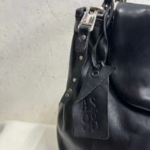 【美品♪】b15 A.S.98 エアーステップ98 本革レザーバッグ　黒 ブラック　ロックテイスト カッコイイ♪ お洒落度UP♪ おすすめ♪お買い得！_画像2