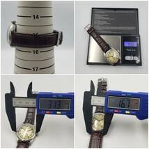 M023-594/S36500　腕時計　WITTNAUER　ウィットナー　GENUINE LEATHER　ジェニュインレザーベルト　ファッション　小物_画像10