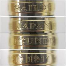 EA7420(024)-639/ST3000　万年筆　セーラー　SAILOR　FOUNDED 1911　14K　文具　_画像9