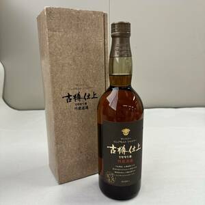 B6080(022)-199/MS20000　【千葉県内のみ発送】酒　SUNTORY PURE MALT WHISKY　古樽仕上　1991年　竹炭濾過　43％750ml　箱付き