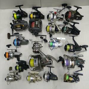 F031(7700)-725　リール 20個まとめ 約7.7㎏ Daiwa ダイワ SHIMANO シマノ RYOBI リョービ 他