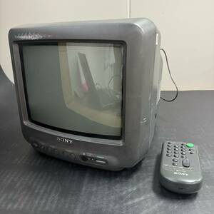 B29249(032)-105/YK5000　テレビ　SONY　ソニー　KV-10DS1　TRINITRON COLOR TV　リモコン付き