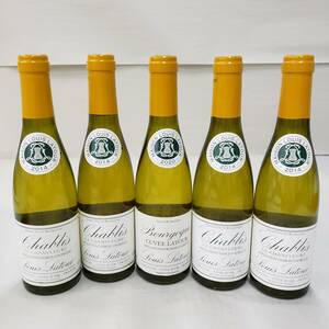 E17063(032)-637/AM3000　酒　※同梱不可　5本まとめ　白ワイン　CHABLIS LA GHANFLEURE/ルイ・ラトゥール キュヴェ・ラトゥール・ブラン