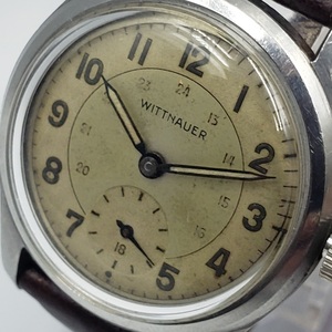 M023-594/S36500　腕時計　WITTNAUER　ウィットナー　GENUINE LEATHER　ジェニュインレザーベルト　ファッション　小物