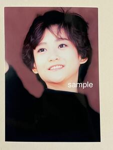  Okada Yukiko L stamp photograph idol 321