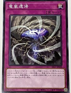 遊戯王 ノーマル 罠 1枚 竜嵐還帰 SR11