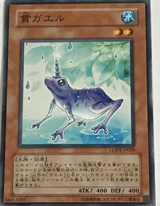 遊戯王 ノーマル 効果モンスター 1枚 貫ガエル LODT