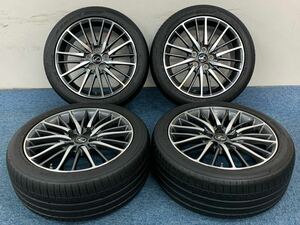 レクサス LS460 LS600 Fスポーツ 純正 19インチBBS RV748 ホイール (19x8J+35) 2020年FALKENタイヤ