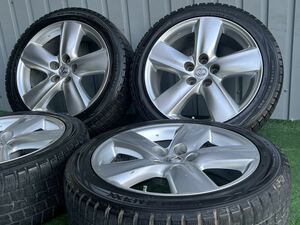  Lexus LS460 LS600H original wheel 19 -inch studdless tires 245/45R19 98Q (19x8J +35) DUNLOP tire 