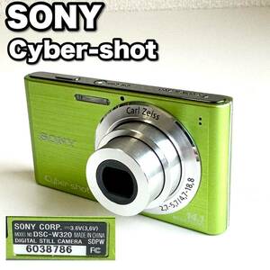 【コンデジ】ソニー Cyber-shot DSC-W320 1410万画素 SONY コンパクトデジタルカメラ デジカメ 