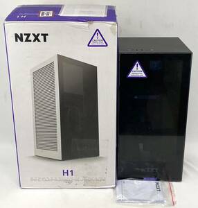 未使用品 NZXT H1 Version2 PCケース コンパクト BLACK 電源、簡易水冷付属 CS-H11BB-JP 