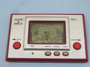 ★GAME＆WATCH BALL ゲーム機器 Nintendo AC-01 ゲー ムウォッチ ボール ニンテンドー 任天堂 ボタン電池付き 動作品 91053★！！