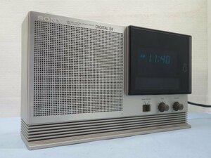 ★SONY ICF-C22 デジタルクロックラジオ DIGITAL24 FM/AM ソニー USED 91244★！！　