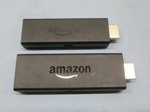 2台セット/第1世代/第2世代★Amazon W87CUN/LY73PR Fire TV Stick アマゾン ファイアTVスティック USED 91378★！！　