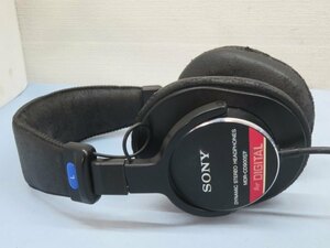 ■SONY MDR-CD900ST ヘッドホン STUDIO MONITOR ソニー ヘッドフォン 変換プラグ付き 動作品 91426■！！