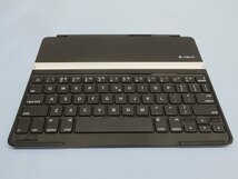 ■Logicool タブレット用薄型キーボード付きカバーケース ロジクール ultrathin KB cover 動作品 USB充電ケーブル付き 動作品 91506■！！_画像2