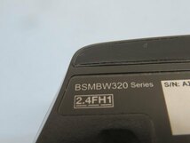 ★BUFFALO BSMBW320 series BlueLEDマウス ブラック 5ボタン 2.4FH1 ワイヤレス バッファロー PC用品 レシーバー/電池付 動作品 91633★！_画像6