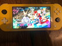 ☆動作確認済　液晶無傷　Nintendo Switch Lite イエロー ニンテンドー スイッチライト　スライドパッドのゴムなし　現状販売　送料無料★_画像3