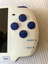 ★動作確認のみ　ほとんど未使用　極上美品　SONY　PSP3000　ホワイトブルー　ソニー　ゲーム機　メモリースティック付　無傷　送料無料★_画像4