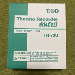 【未開封】ティアンドデイ おんどとり 大気圧温度湿度データロガー TR-73U