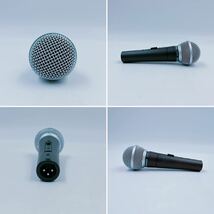 2A021 SHURE マイク マイクロフォン SM58 ソフトケース付 元箱付 _画像2