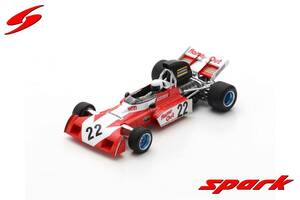 ■スパークモデル 1/43 1972 サーティースTS9B #22 T.シェンケン イギリスGP