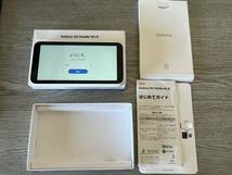 美品 Galaxy 5G Mobile Wi-Fi SCR01 モバイルルーター 一括〇 送料無料_画像1