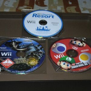 wiiソフト　3枚　値下げ中