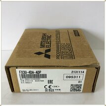 ○ 未使用 MITSUBISHI FX3U-4DA-ADP PROGRAMMABLE CONTROLLER 2個 まとめて セット MELSEC 09S311 A0206 。_画像3