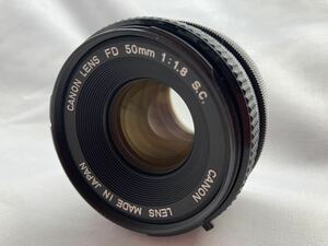 ★極上品★キャノン CANON FD 50mm F1.8 S.C. #21