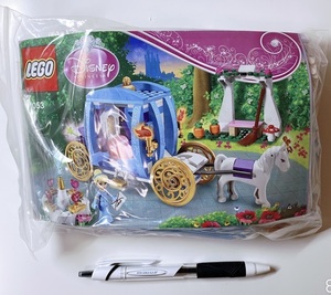 ◆LEGO/ディズニープリンセス/シンデレラのまほうの馬車 41053/箱無し/中古美品