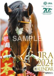 JRA　公式　壁掛けカレンダー 2024 令和6年　未使用新品