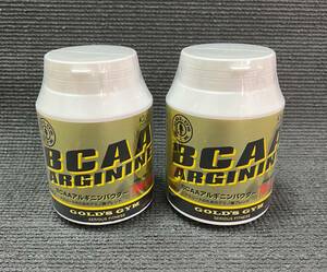 ゴールドジム　BCAA・アルギニンパウダー【250g】　2本セット　 新品正規品