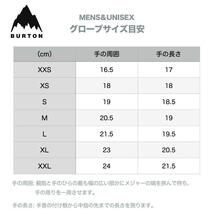 Burton【バートン】ゴンディ GORE-TEX レザー ミトン【XLサイズ】Rawhide 新品正規品_画像9