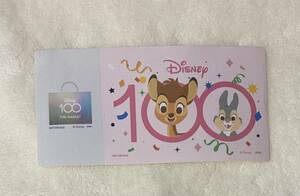 15-16. ディズニー　Disney ディズニー100 日本橋三越　購入特典ステッカー　バンビ