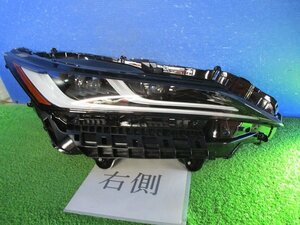 管理№02273　８０系　ＭＸＵＡ８０　ＡＸＵＨ８０　ハリアー　純正　ＬＥＤ　右ライト　４８－２３３