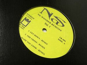 Nas 9th Wonder remixs vol.1 12インチ ヒップホップ muro koco kenta duckdown
